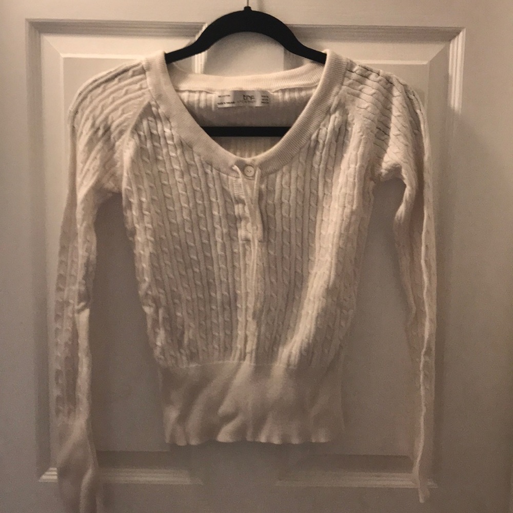 Brand new white sweater